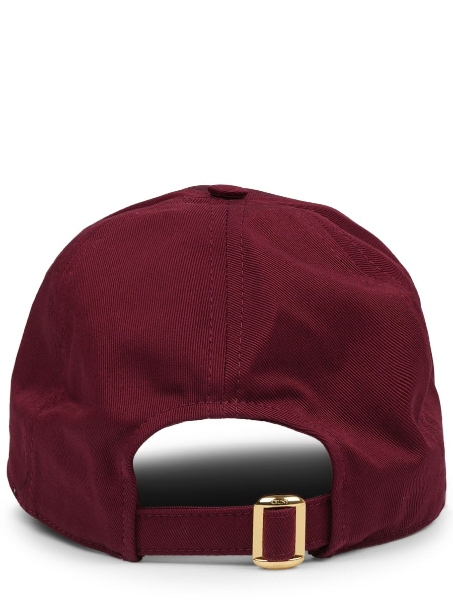 Celine Women Cappello Da Baseball Con Logo CELINE