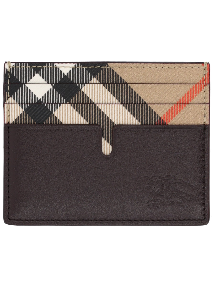 Burberry Men Card Holder "Check" BURBERRY