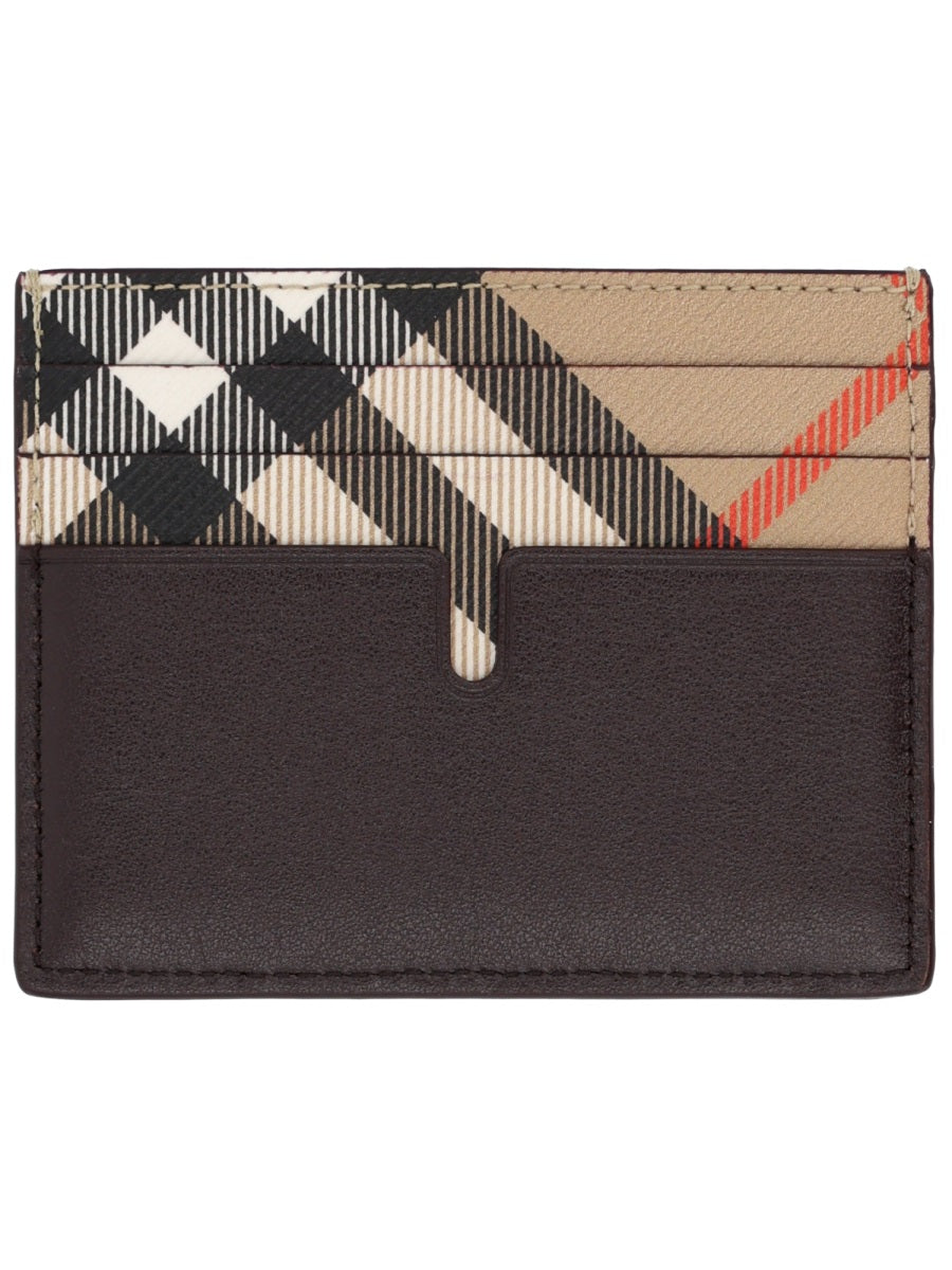 Burberry Men Card Holder "Check" BURBERRY
