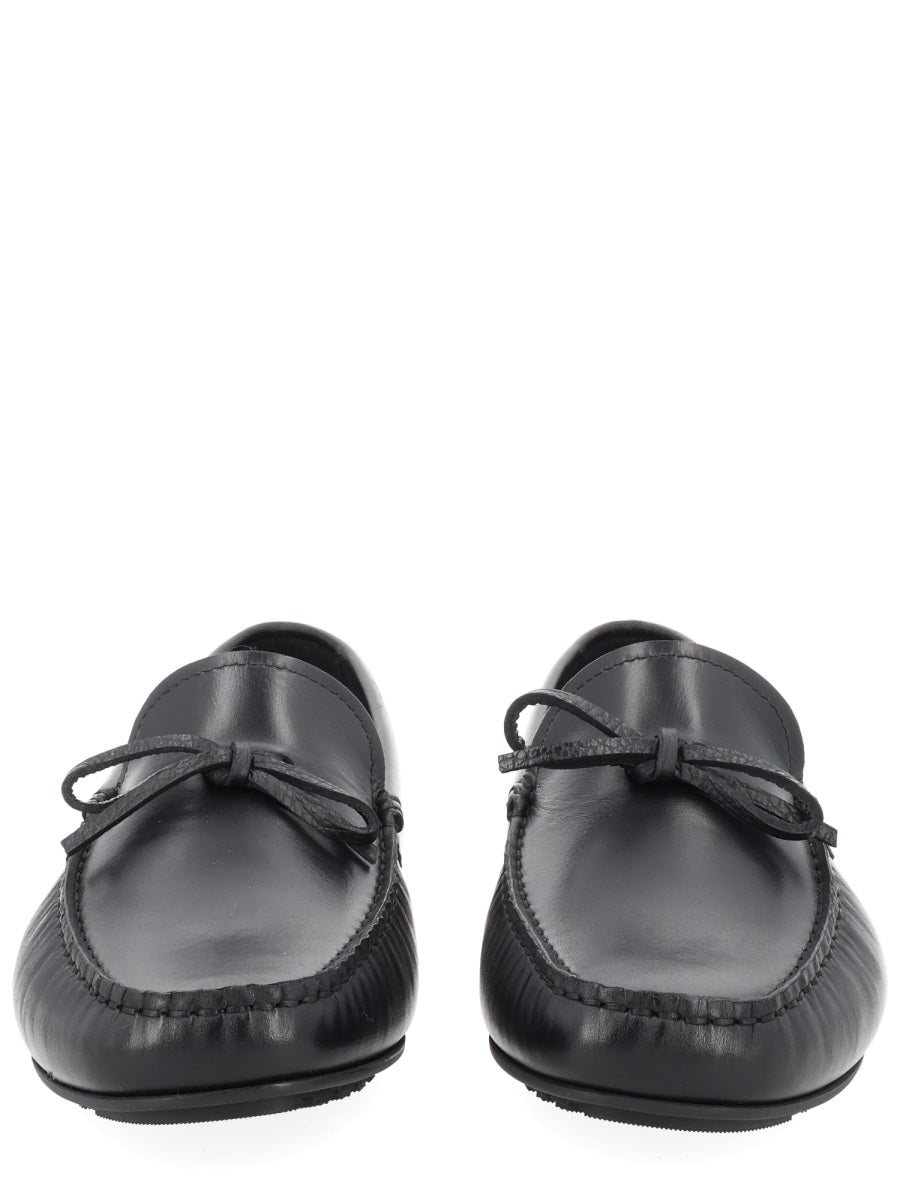 Boss Men Moccasin With Bow BOSS
