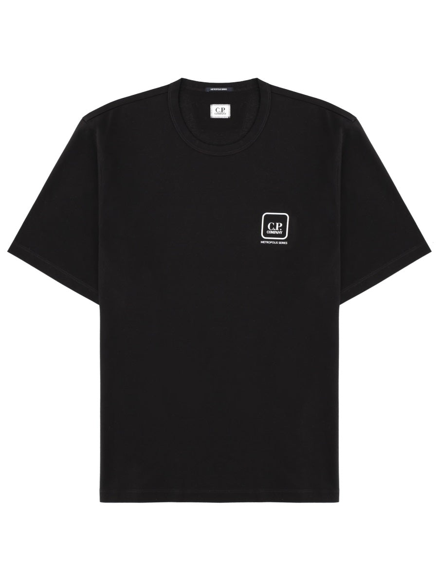 C.P. Company Men T-Shirt With Logo And Print C.P. COMPANY