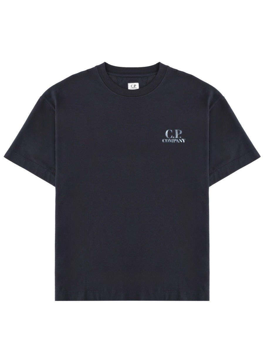 C.P. Company Men T-Shirt With Logo And Print