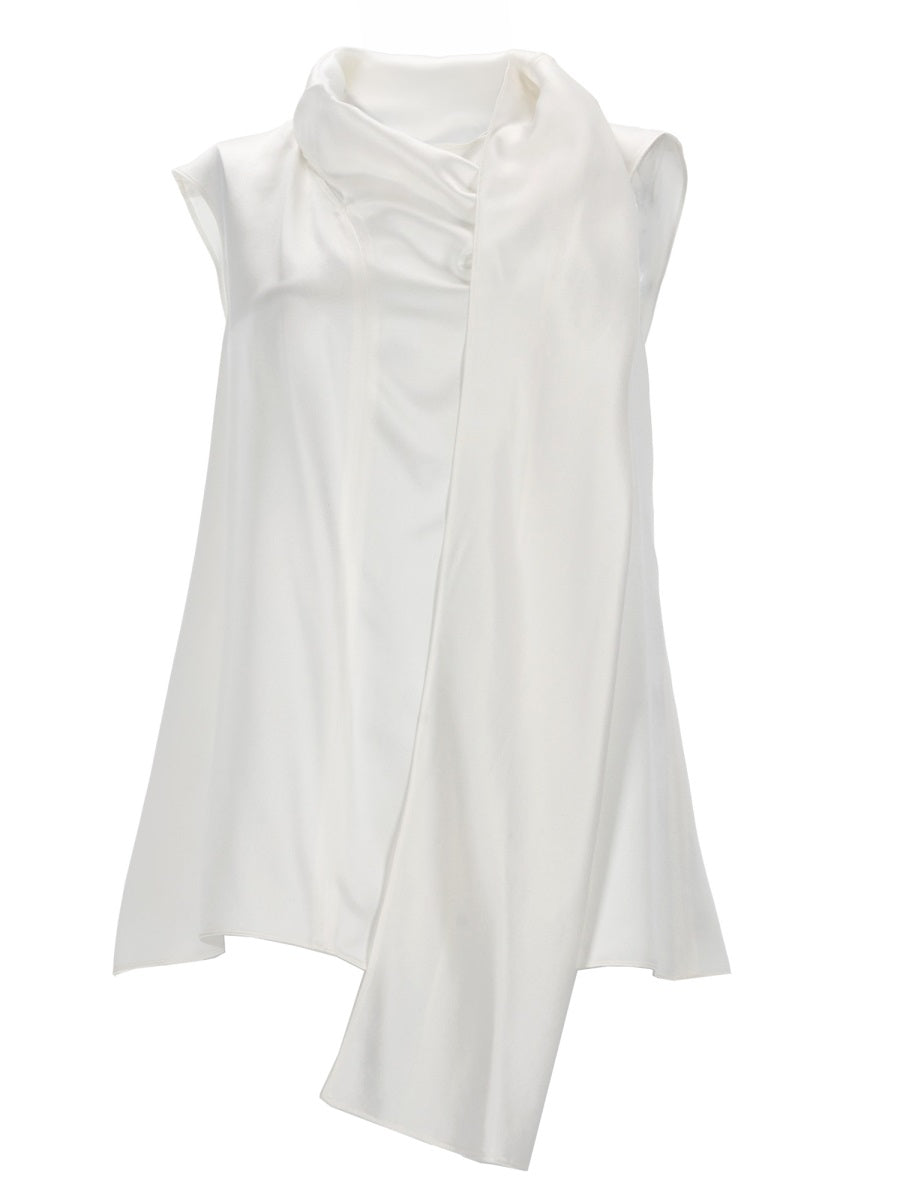 S Max Mara Women Silk Satin Top S MAX MARA