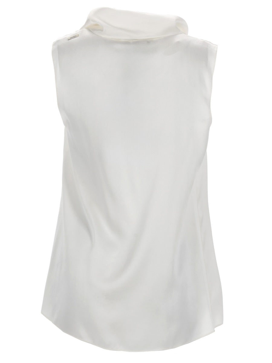 S Max Mara Women Silk Satin Top S MAX MARA