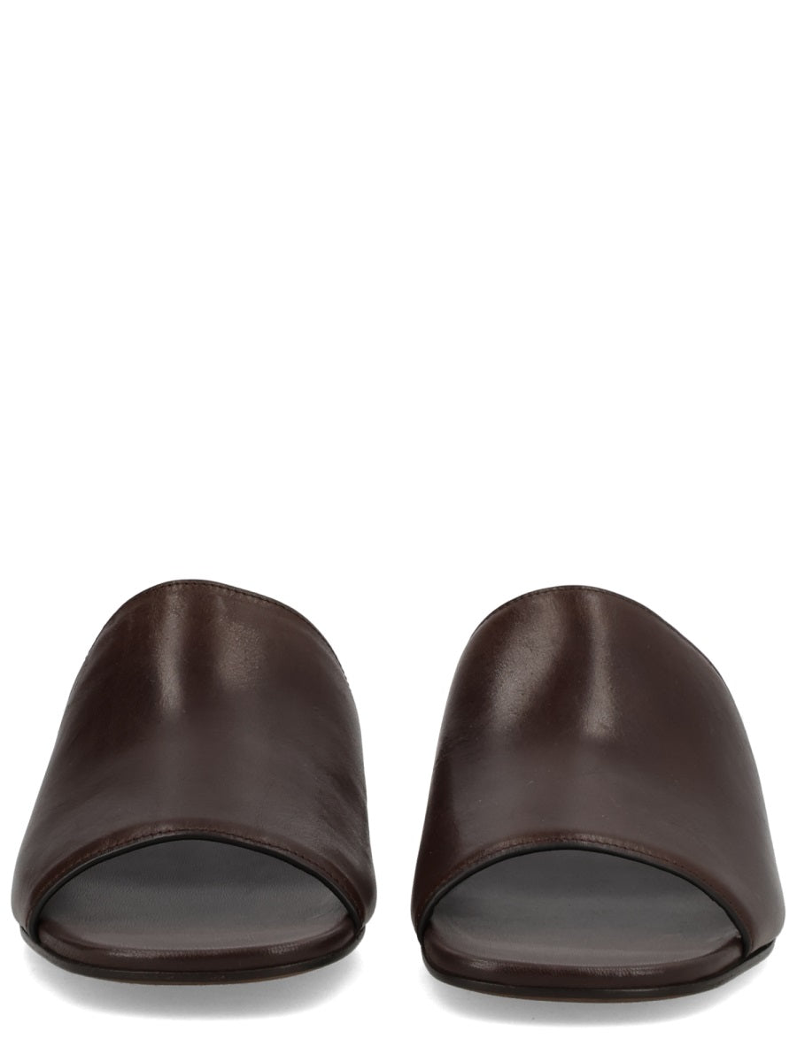 Brunello Cucinelli Women Sandalo In Pelle Con Tacco Decorato BRUNELLO CUCINELLI