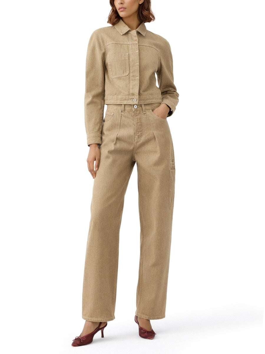 Jacquemus Women Cargo Jacket "Ovalo" JACQUEMUS