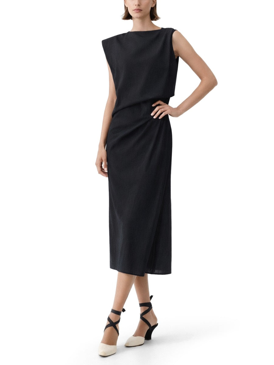 Jacquemus Women "La Robe Drap" Midi Dress JACQUEMUS