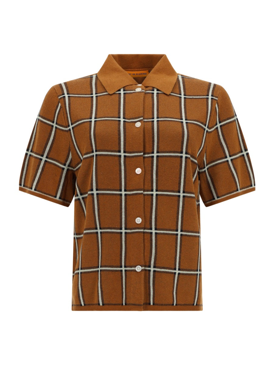 Guest In Residence Women "Picnic Plaid" Shirt GUEST IN RESIDENCE