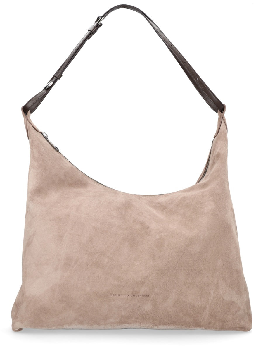 Brunello Cucinelli Women Borsa In Suede BRUNELLO CUCINELLI