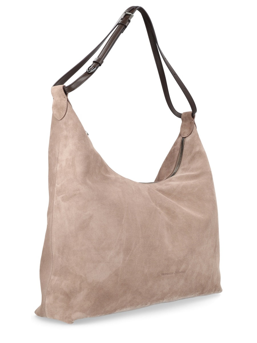 Brunello Cucinelli Women Borsa In Suede BRUNELLO CUCINELLI