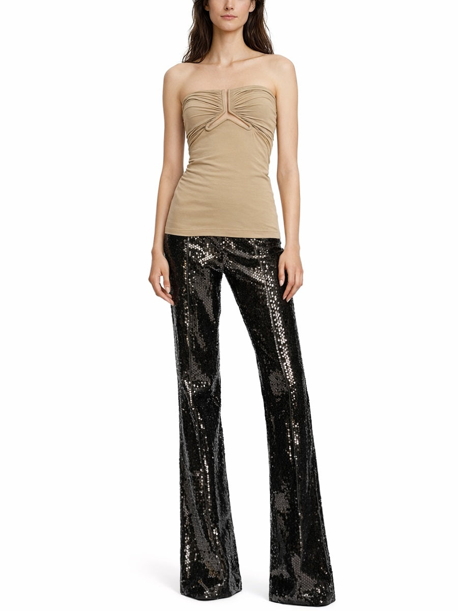 Rick Owens Women "Alannah Prong Bustier" Top RICK OWENS