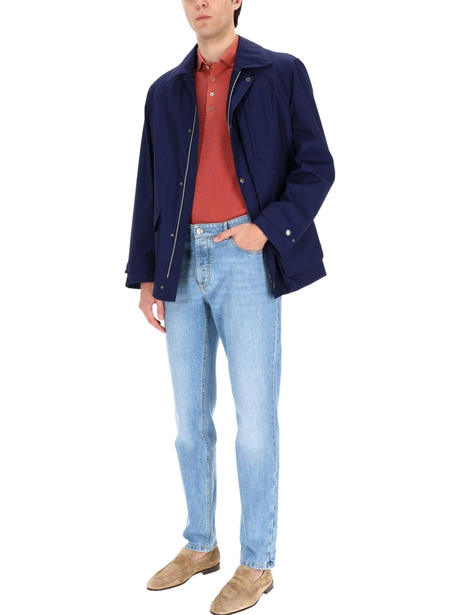 Brunello Cucinelli Men Cotton Polo BRUNELLO CUCINELLI