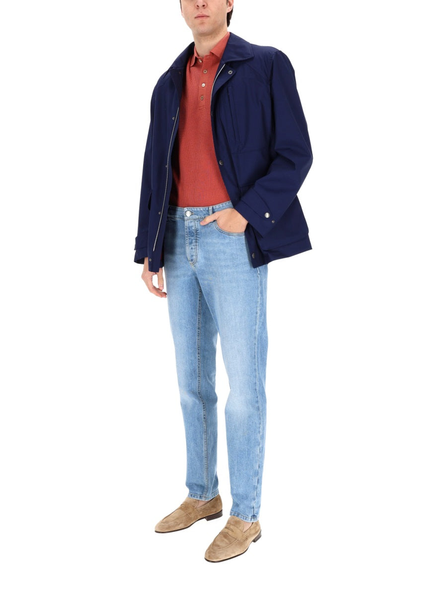Brunello Cucinelli Men Wool Canvas Jacket BRUNELLO CUCINELLI