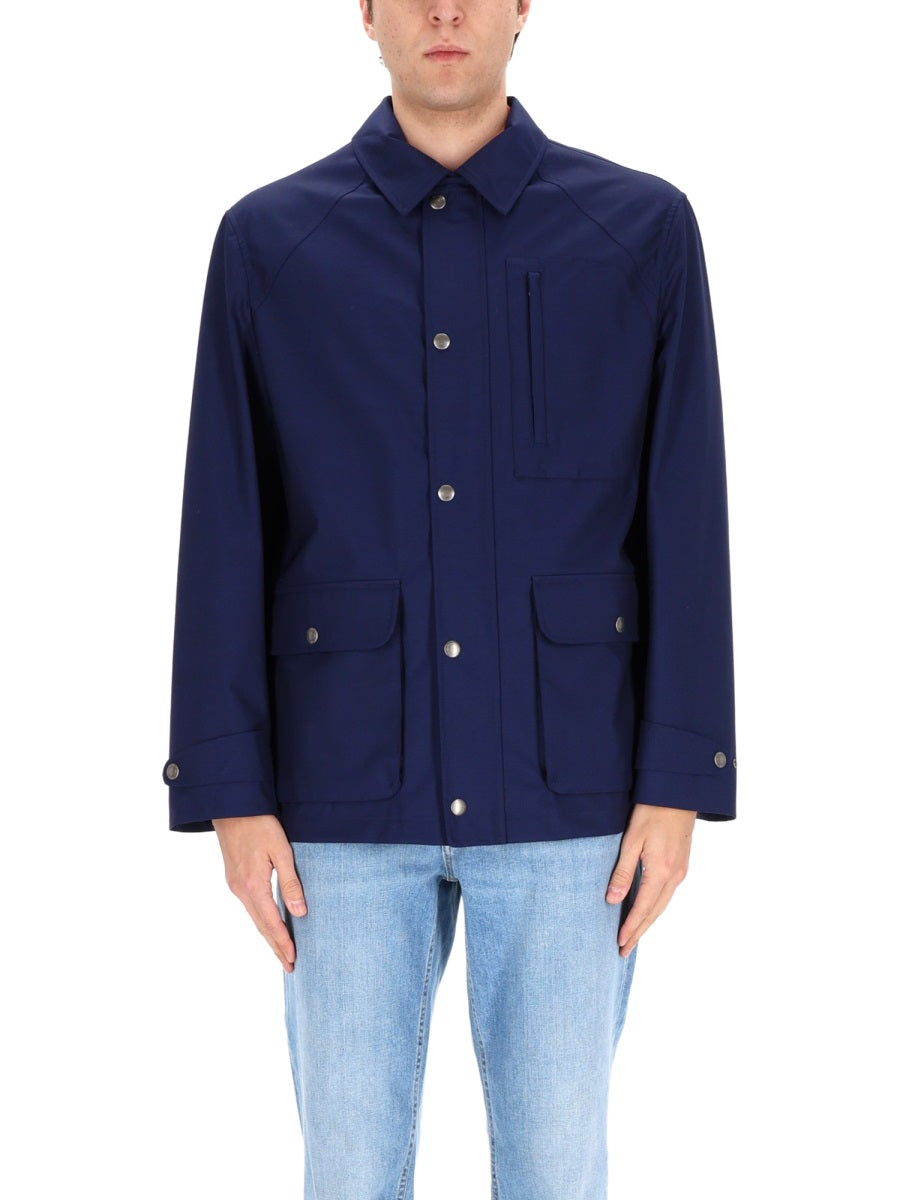 Brunello Cucinelli Men Wool Canvas Jacket BRUNELLO CUCINELLI