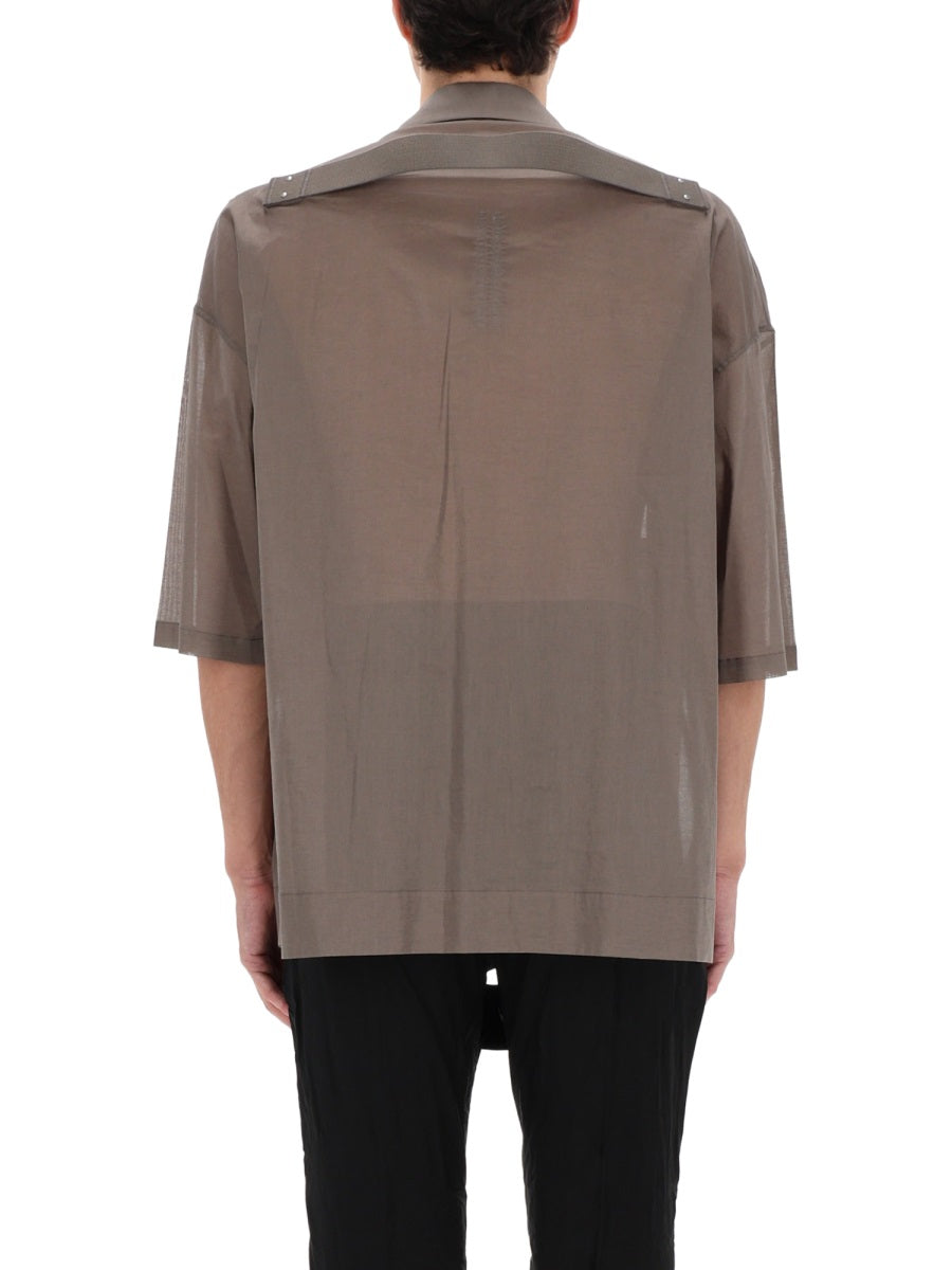 Rick Owens Men "Magnum Tommy" Shirt RICK OWENS