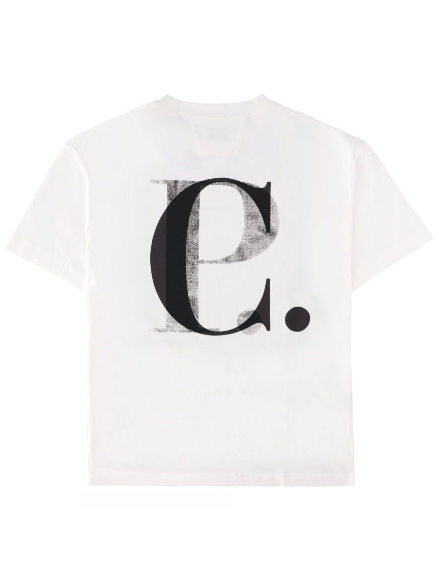 C.P. Company Men T-Shirt With Logo C.P. COMPANY