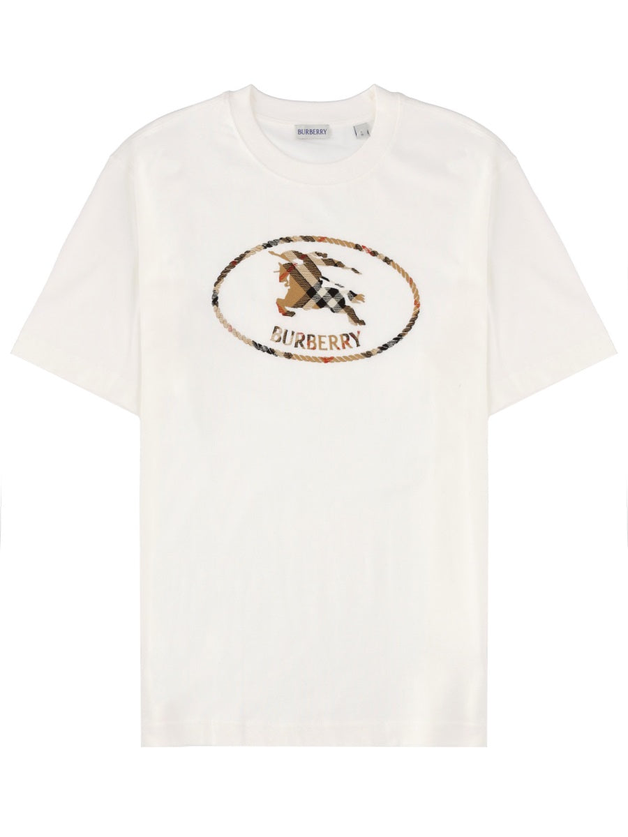 Burberry Men "Check" T-Shirt BURBERRY