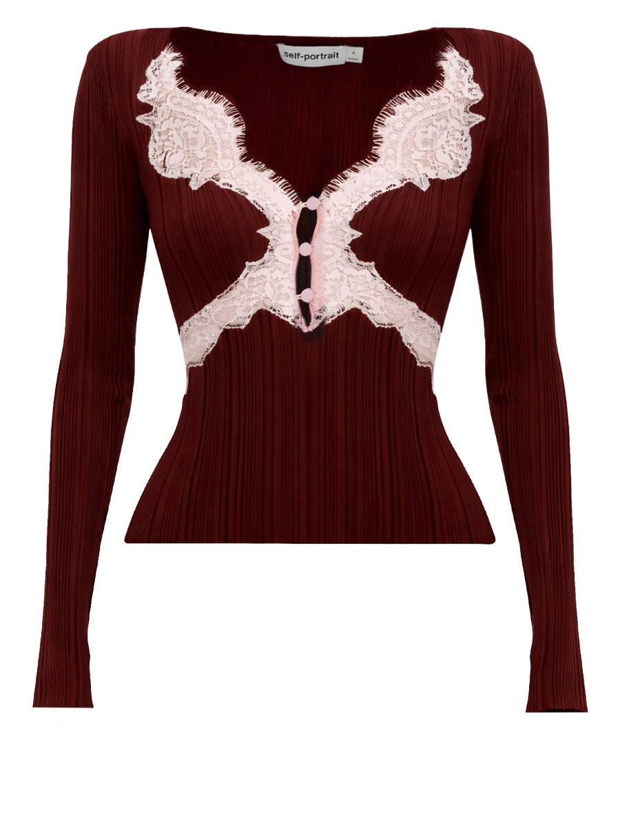 Self-Portrait Women Top With Lace Details SELF-PORTRAIT