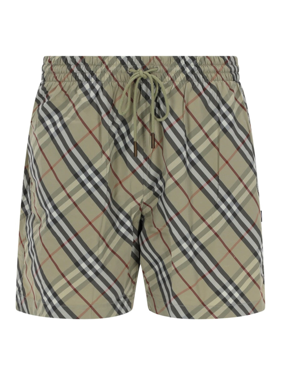 Burberry Men "Check" Swimsuit BURBERRY