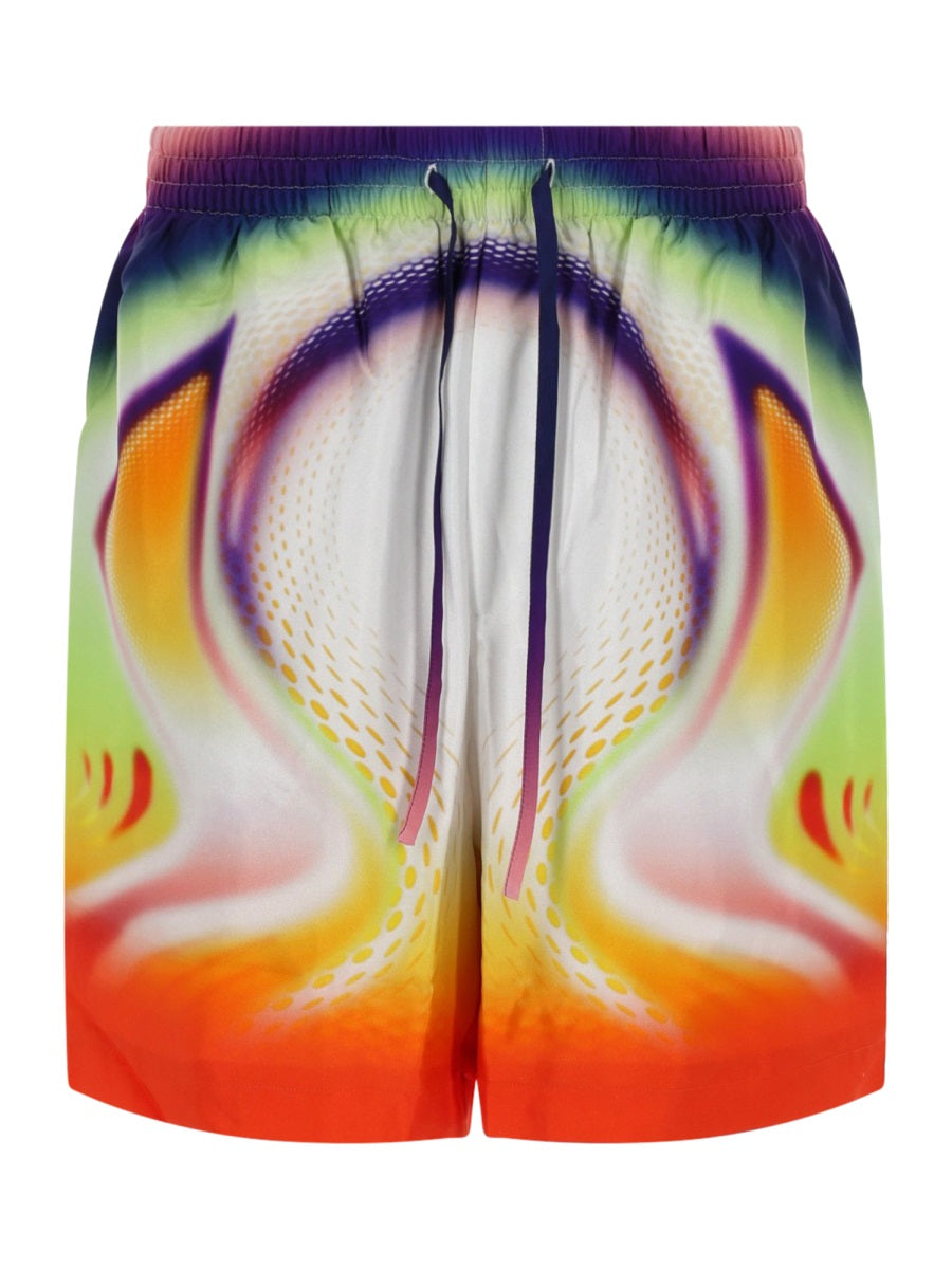 Casablanca Men Silk Shorts CASABLANCA