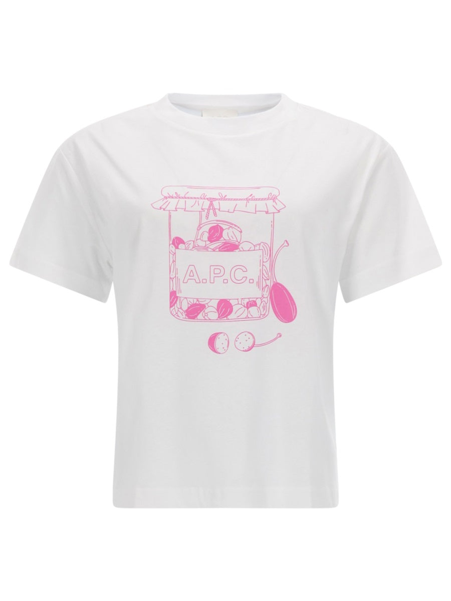 A.P.C. Women T-Shirt With Print A.P.C.