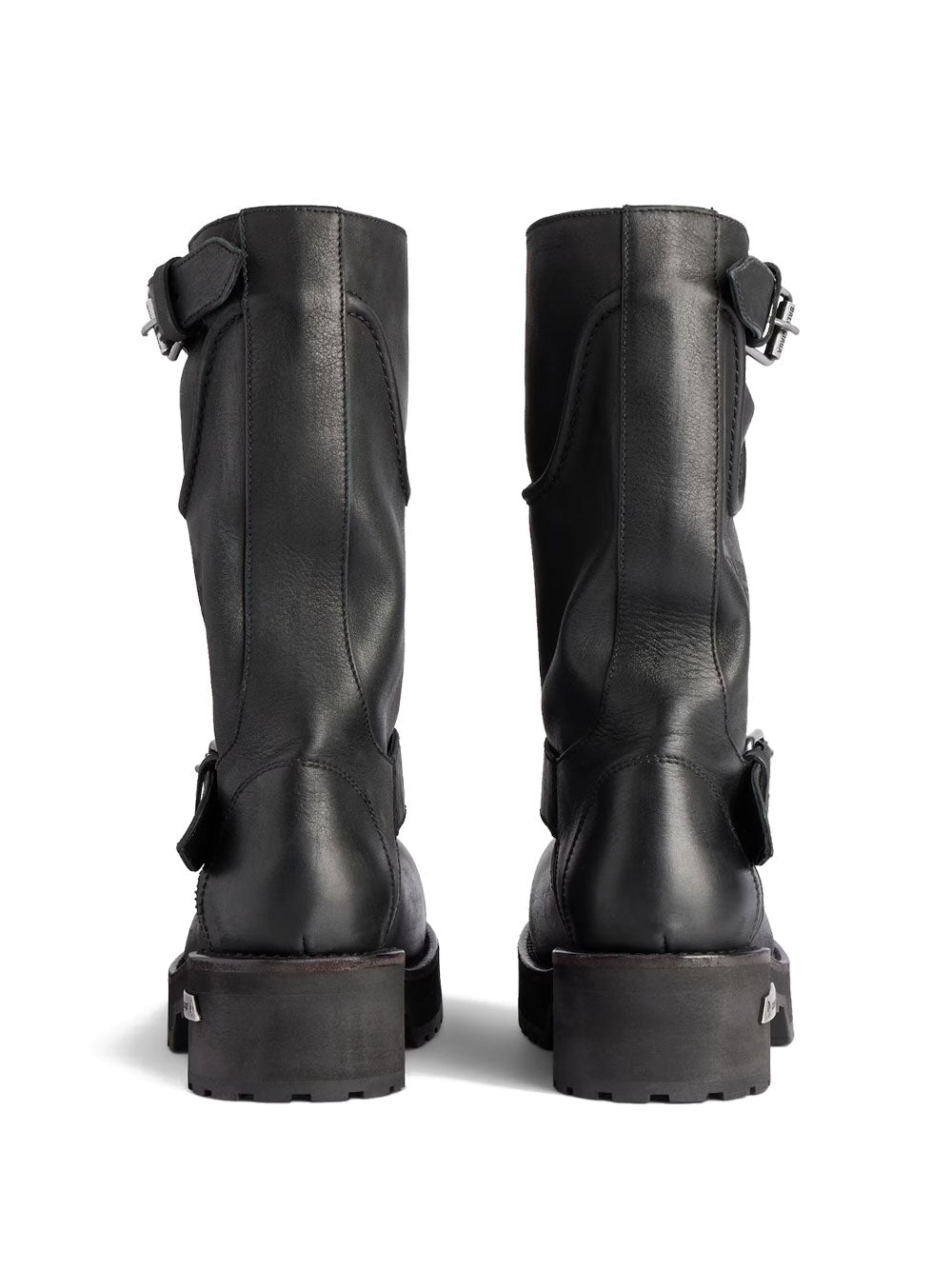 Balenciaga Women Venom Boots In Worn-Out Effect Leather BALENCIAGA