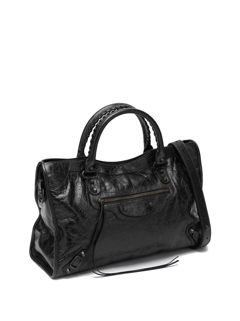 Balenciaga Women Le City Medium Bag In Arena Leather BALENCIAGA