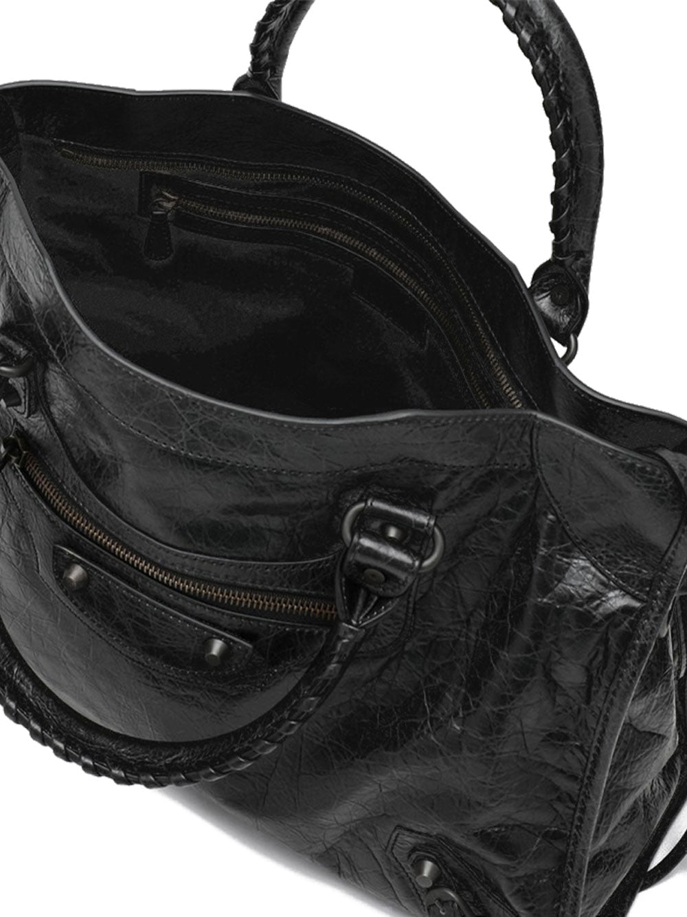 Balenciaga Women Le City Medium Bag In Arena Leather BALENCIAGA