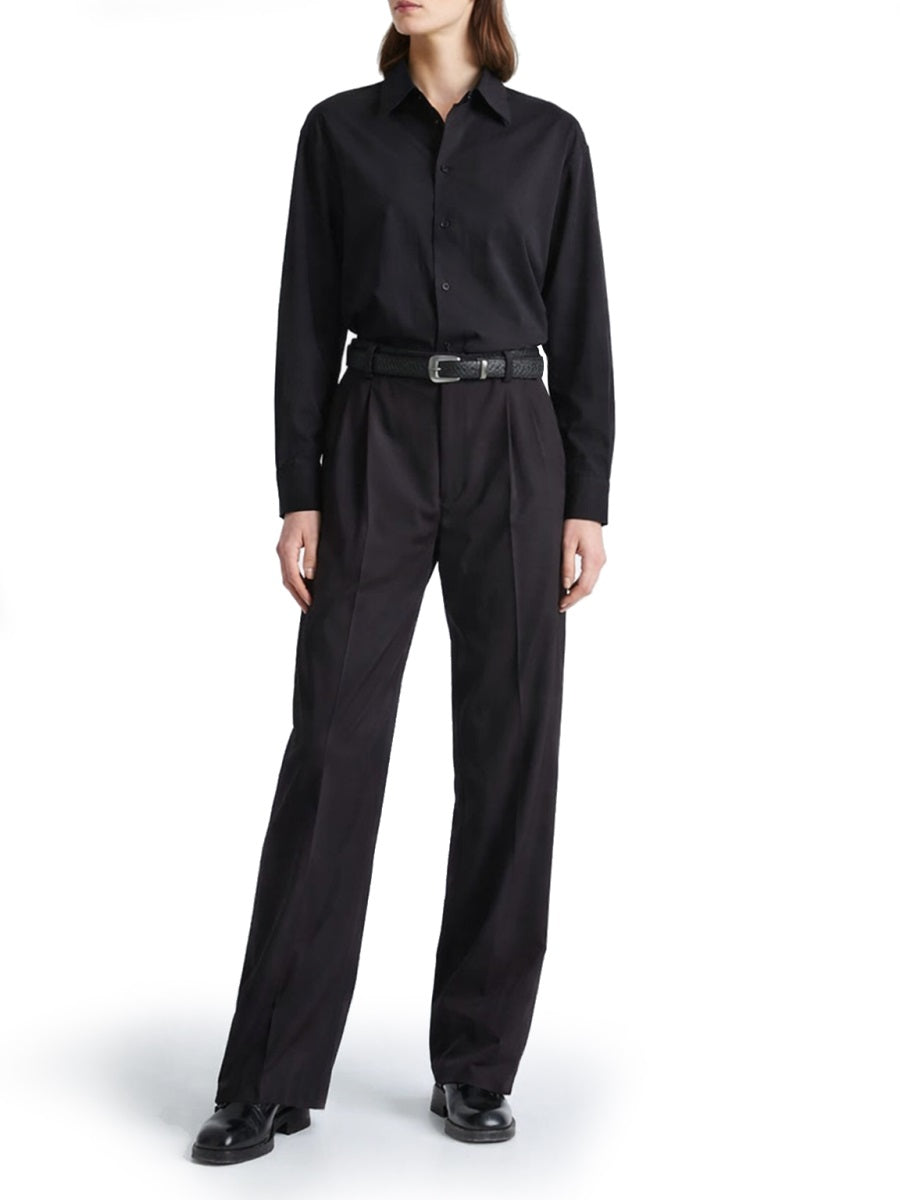 Lemaire Women Long Shirt With Tie LEMAIRE