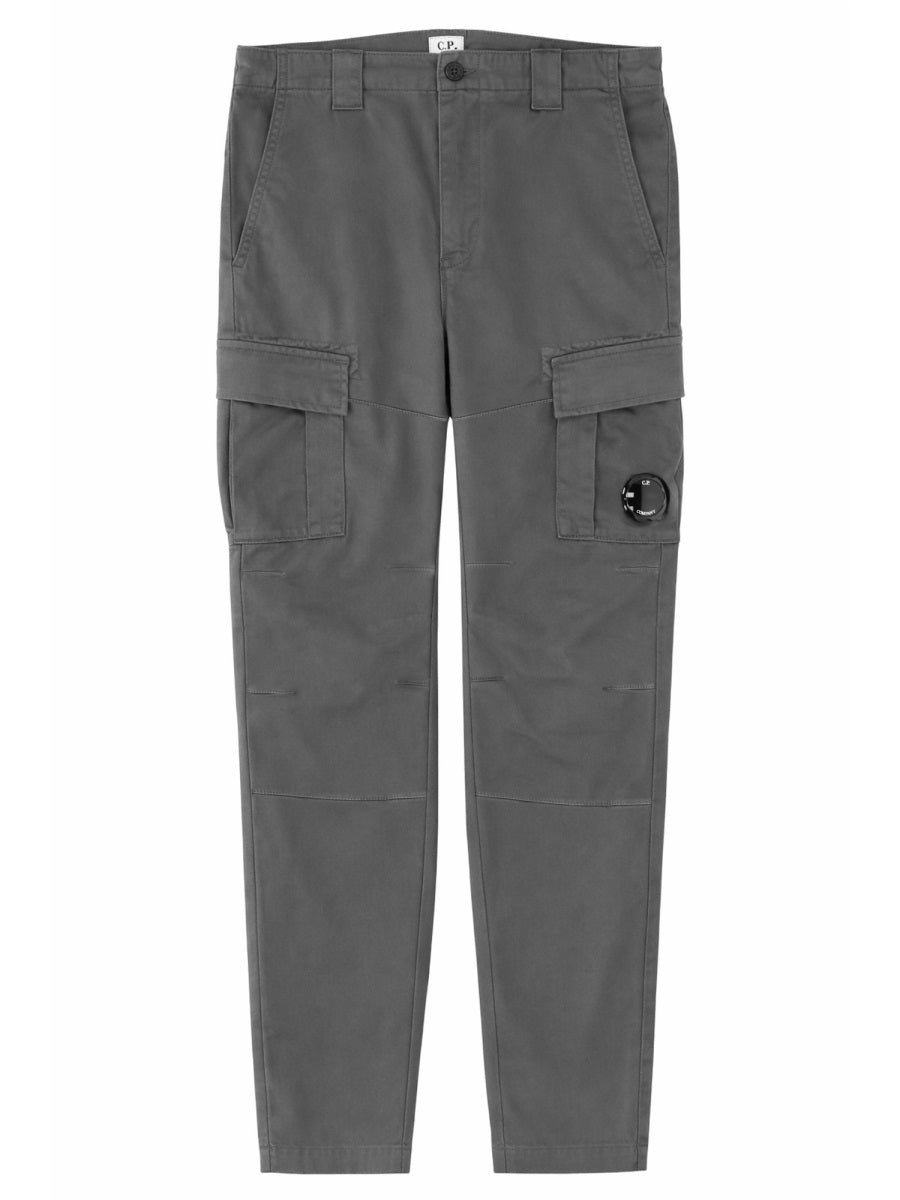 C.P. Company Men Pantalone Cargo Con Patch Logo C.P. COMPANY