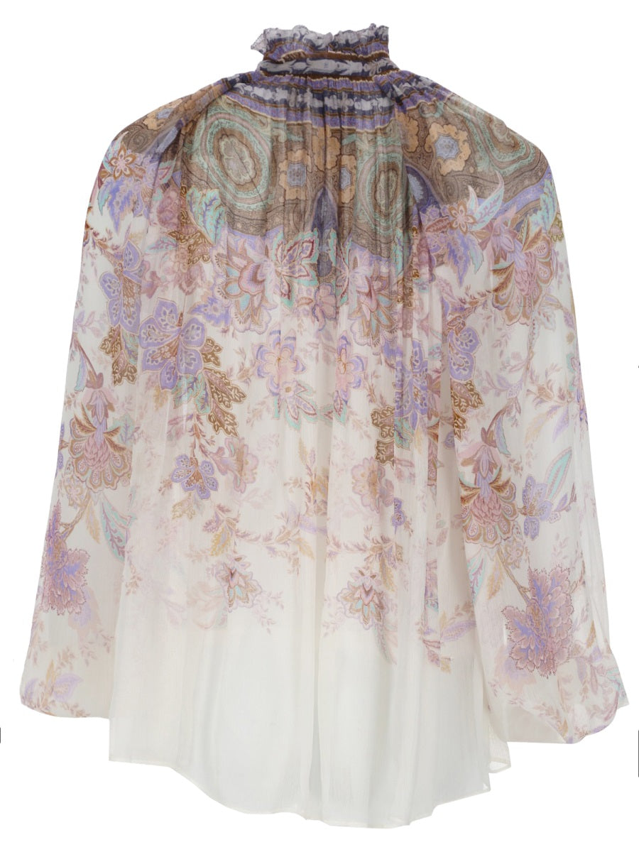 Zimmermann Women Blusa "Luna" Con Maniche A Sbuffo ZIMMERMANN