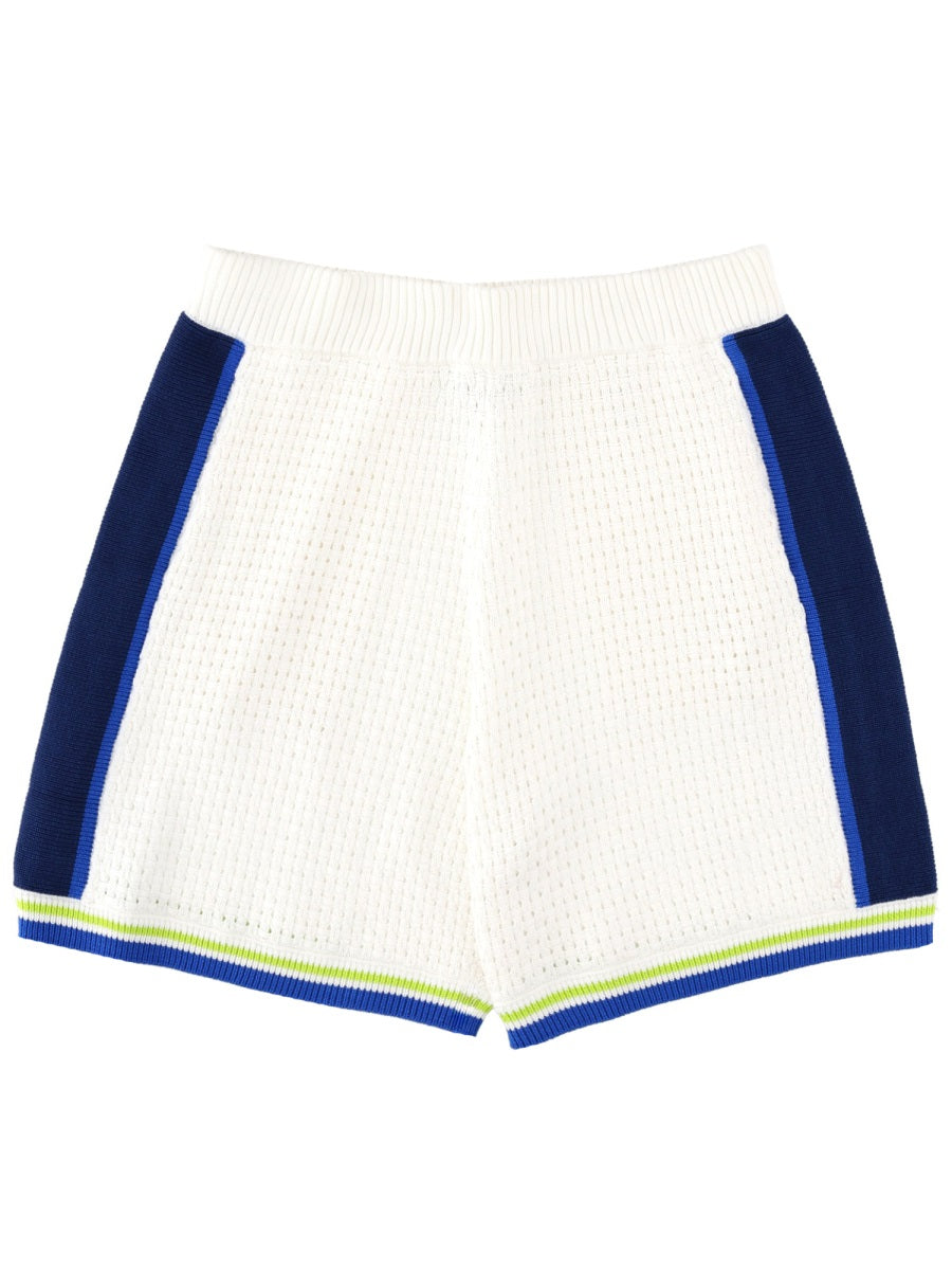 Casablanca Men Crochet Shorts CASABLANCA
