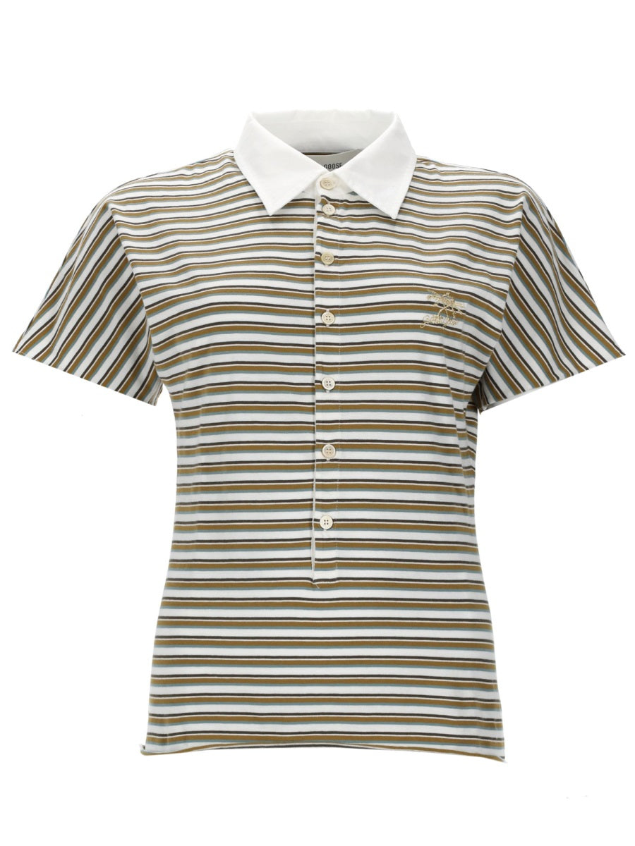 Golden Goose Women Polo A Righe GOLDEN GOOSE