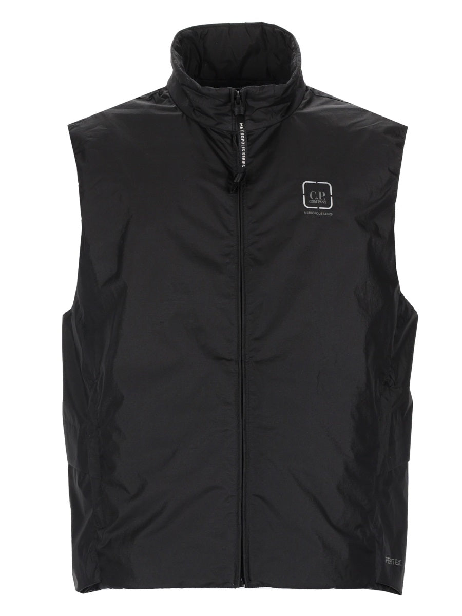 C.P. Company Men Gilet Con Logo C.P. COMPANY