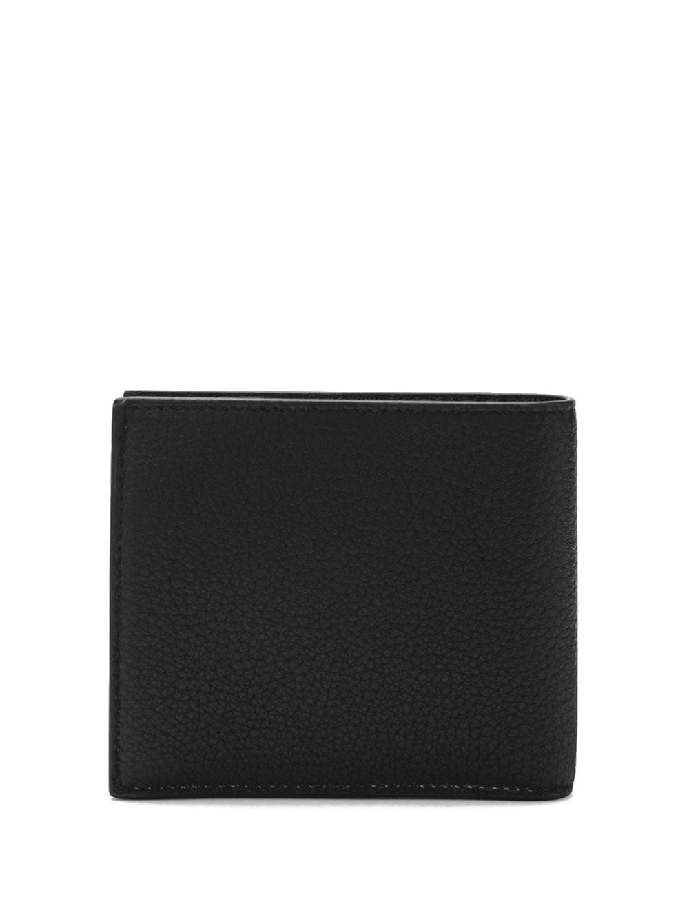 Balenciaga Men Hammered Leather Bi-Fold Wallet BALENCIAGA
