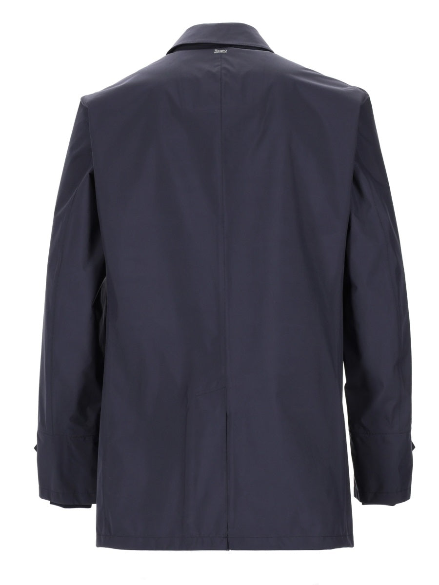 Herno Men Giacca Impermeabile Con Colletto HERNO