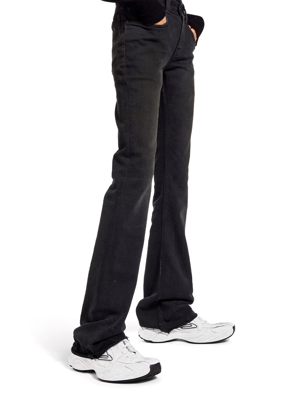Balenciaga Women Monday Cowskin And Polyester Sneakers BALENCIAGA