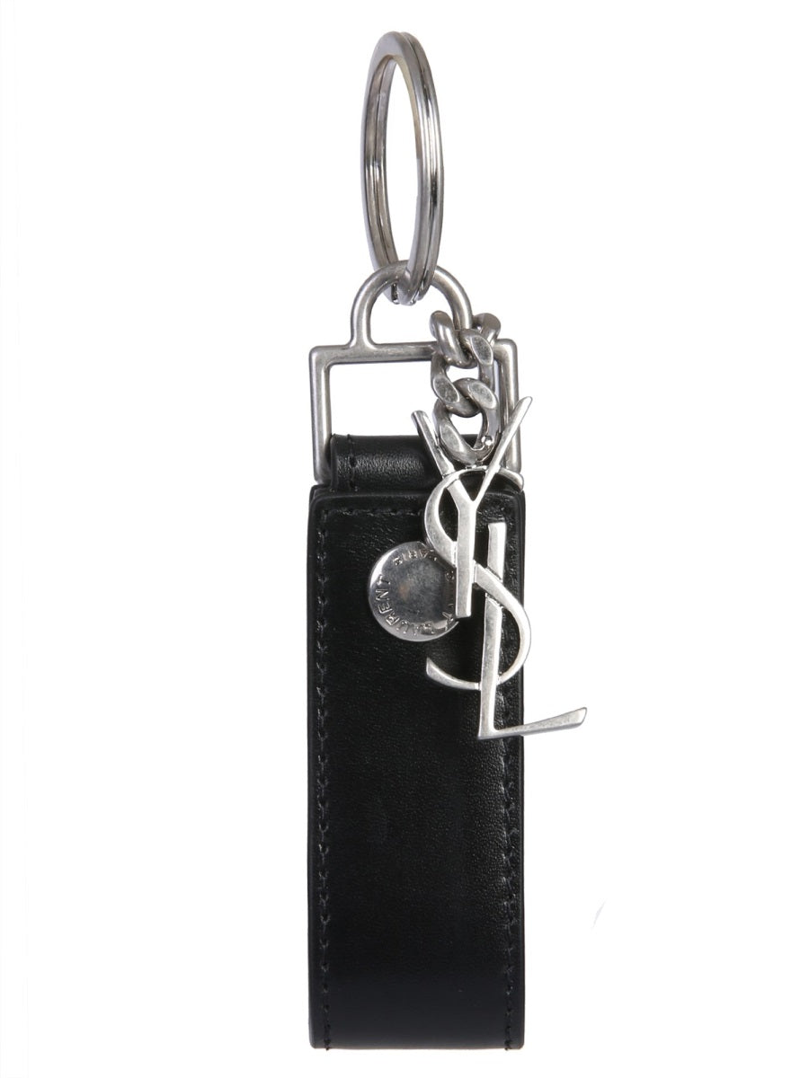 Saint Laurent Men Portachiavi "Monogram" SAINT LAURENT