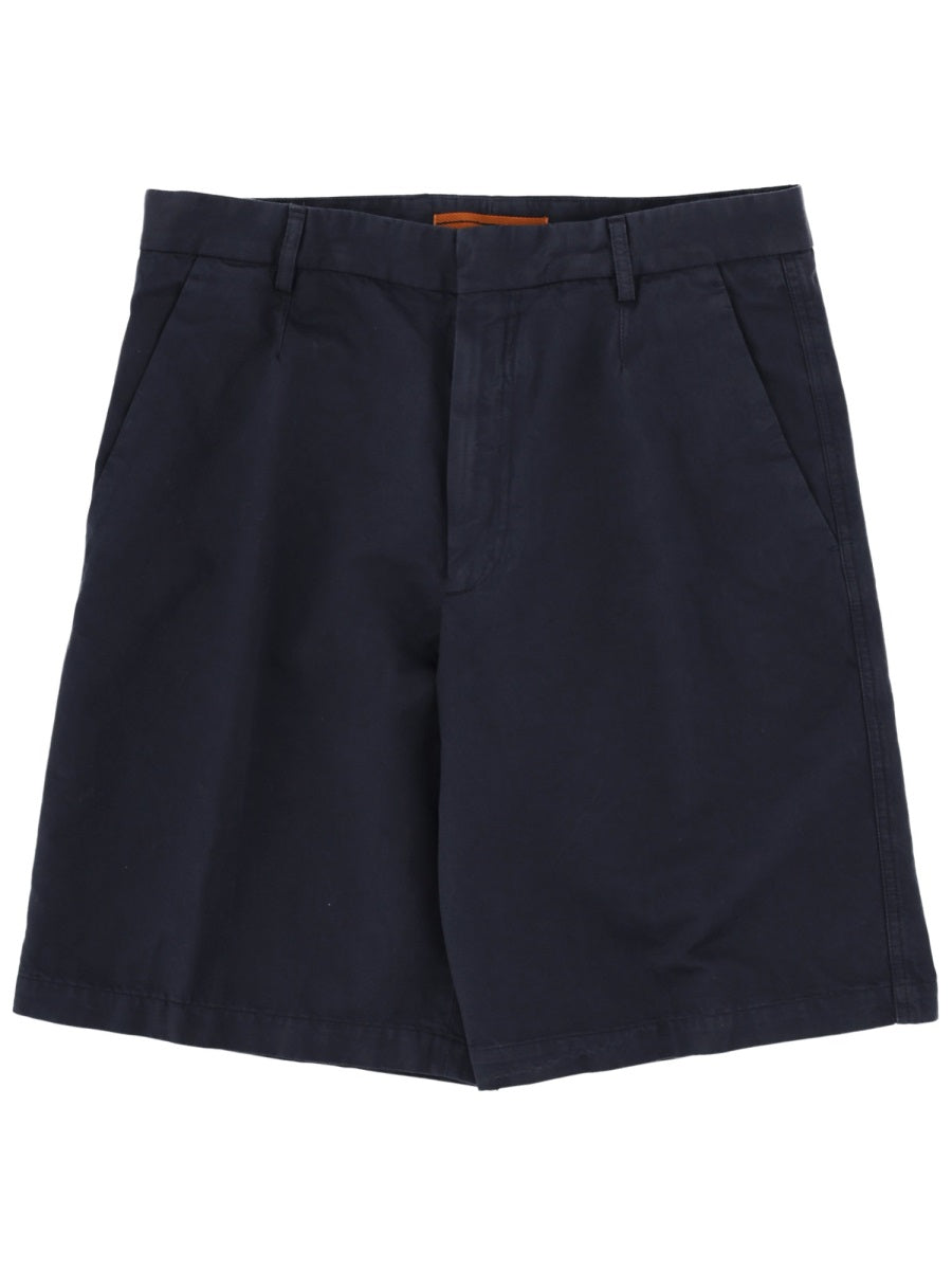 Zegna Men Shorts In Cotone ZEGNA