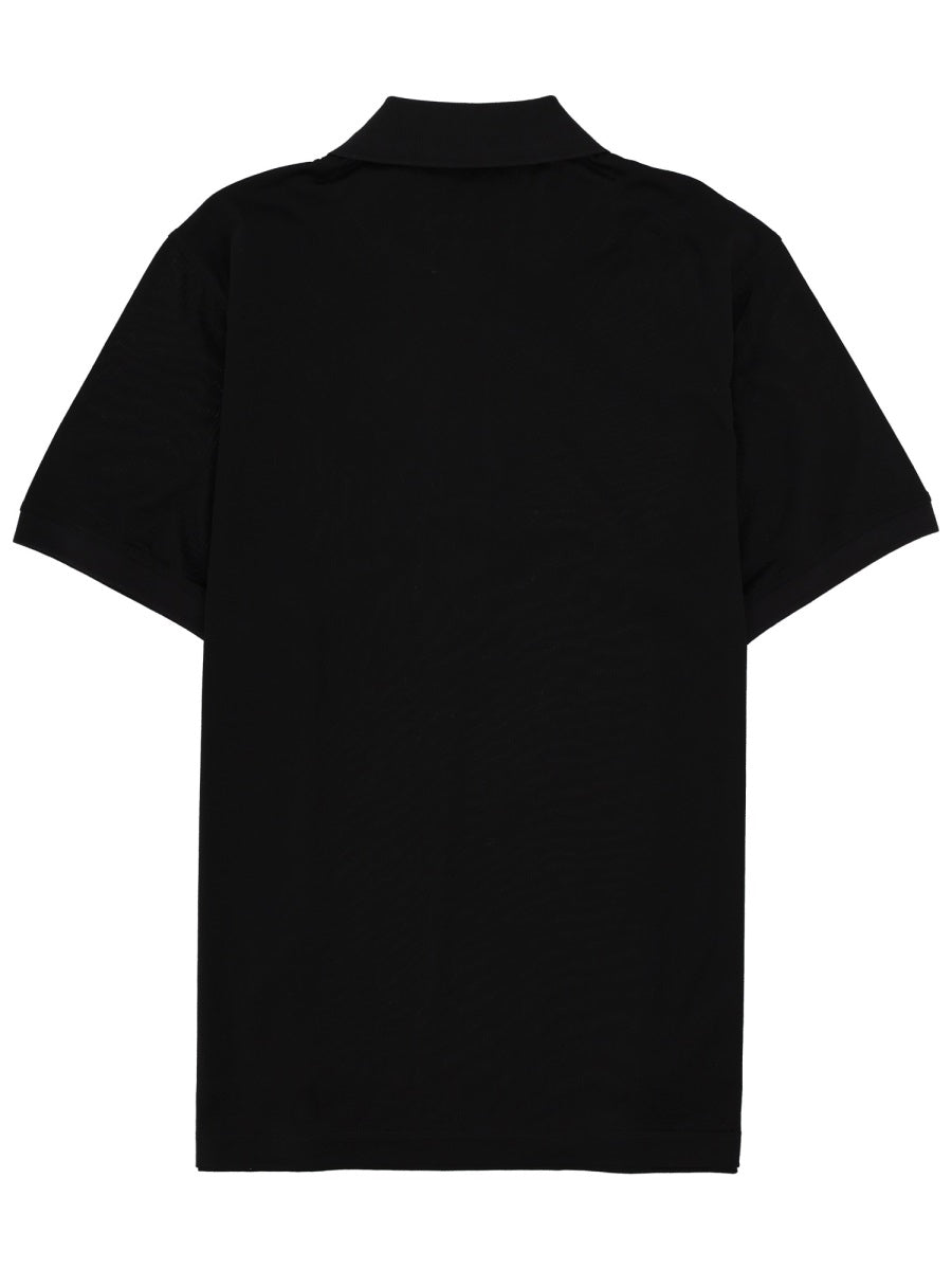 Belstaff Men Polo "Steel" Con Patch Logo BELSTAFF