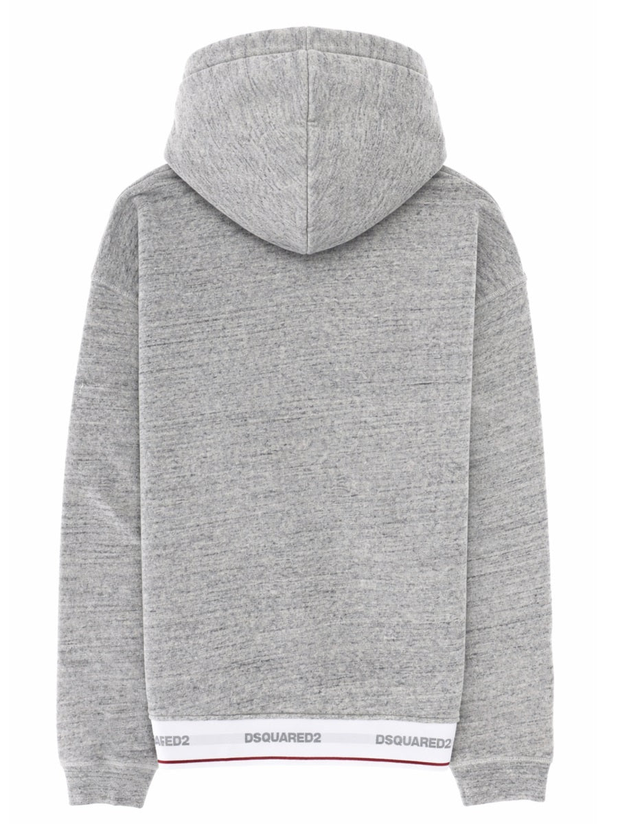Dsquared Men Felpa Con Logo DSQUARED2
