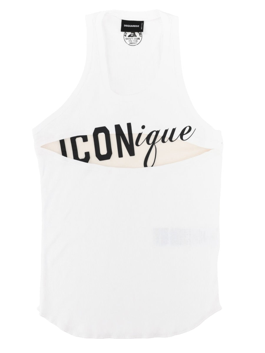 Dsquared Unisex Top "Cut-Out" DSQUARED2