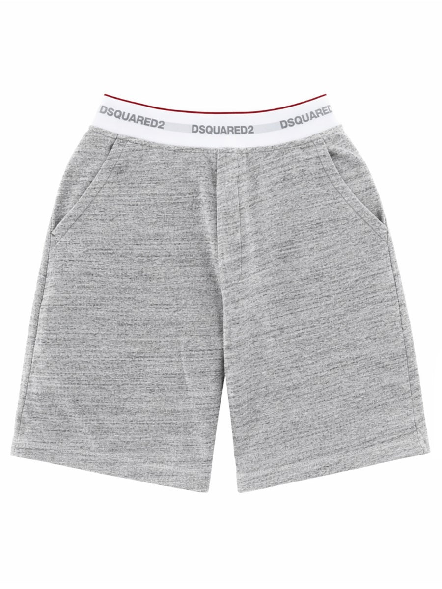 Dsquared Men Shorts "Oversize" Con Logo DSQUARED2