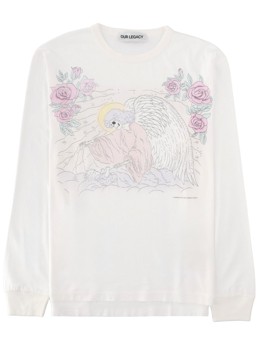 Our Legacy Men T-Shirt Con Stampa OUR LEGACY