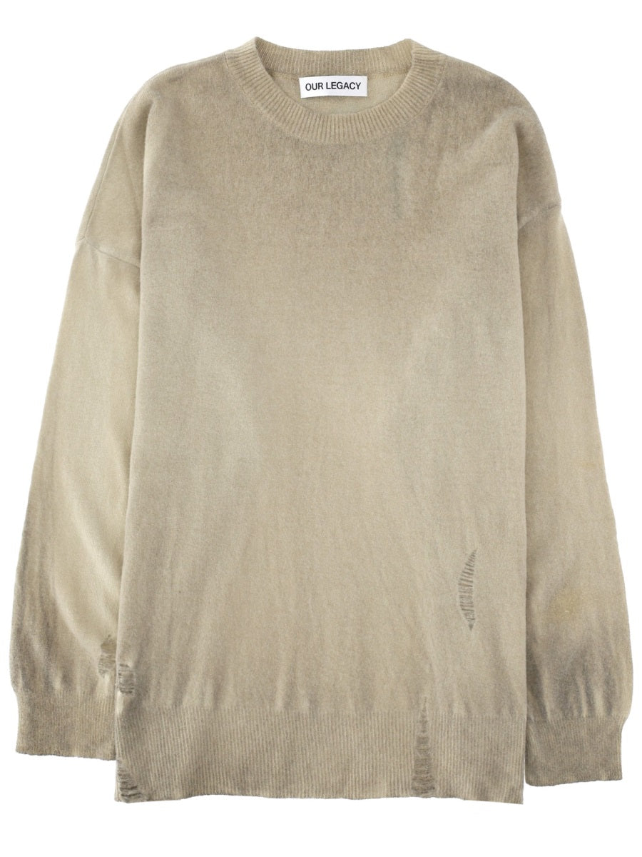 Our Legacy Men Maglia "Slant Knit" OUR LEGACY