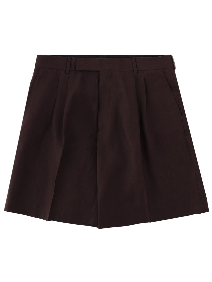 Paul Smith Men Shorts In Lino PAUL SMITH