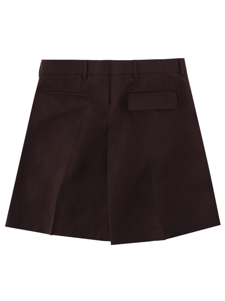 Paul Smith Men Shorts In Lino PAUL SMITH