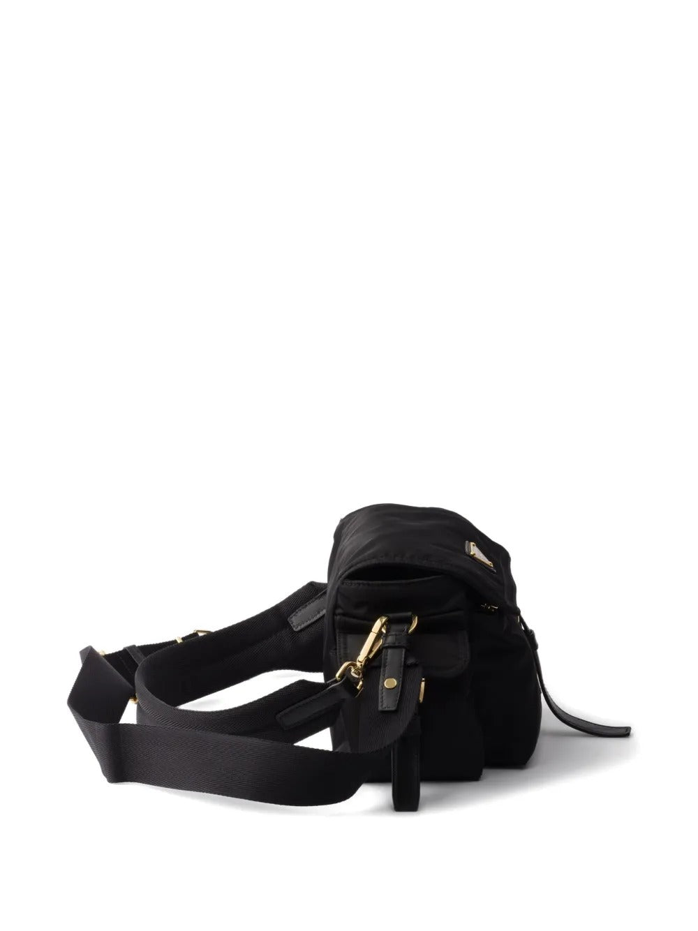 Prada Women Prada Explore Medium Re-Nylon Shoulder Bag With Flap PRADA