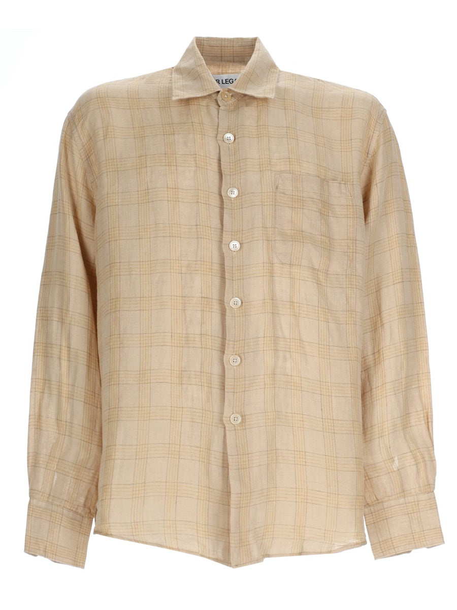 Our Legacy Men Camicia In Lino OUR LEGACY