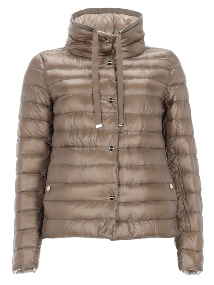 Herno Women Piumino Reversibile Con Collo Alto HERNO